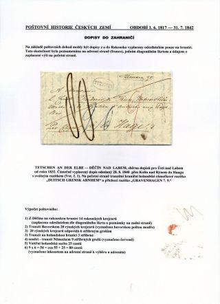 POŠTOVNÍ HISTORIE ČESKÝCH ZEMÍ 1526-1850 – list 58