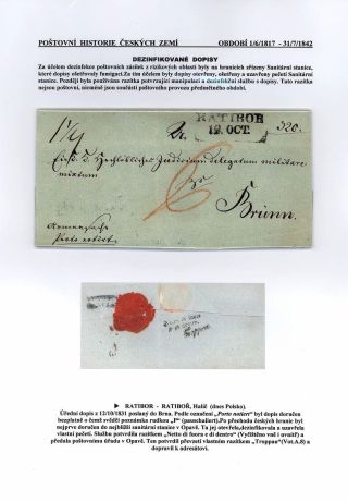 POŠTOVNÍ HISTORIE ČESKÝCH ZEMÍ 1526-1850 – list 59