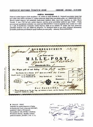 POŠTOVNÍ HISTORIE ČESKÝCH ZEMÍ 1526-1850 – list 63