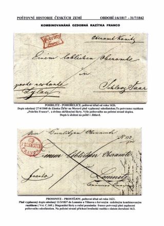 POŠTOVNÍ HISTORIE ČESKÝCH ZEMÍ 1526-1850 – list 67