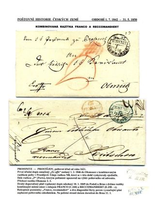 POŠTOVNÍ HISTORIE ČESKÝCH ZEMÍ 1526-1850 – list 69