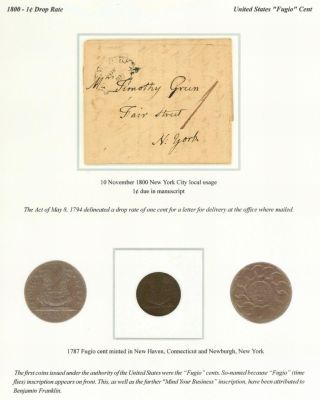 POSTGEBÜHRZAHLUNGEN IN VEREIGNETEN STAATEN: 1776-1921 – Blatt 5