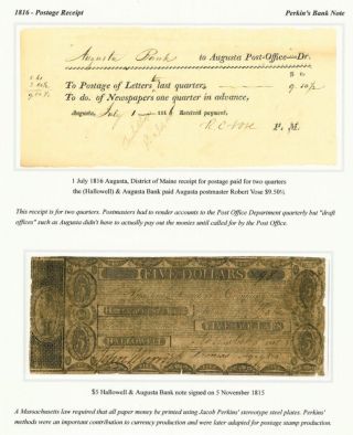 POSTGEBÜHRZAHLUNGEN IN VEREIGNETEN STAATEN: 1776-1921 – Blatt 8