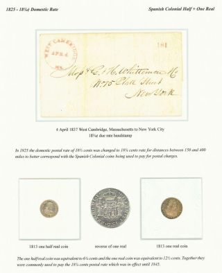 POSTGEBÜHRZAHLUNGEN IN VEREIGNETEN STAATEN: 1776-1921 – Blatt 11