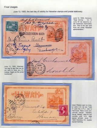 THE IOLANI PALACE POSTAL CARD – sheet 16