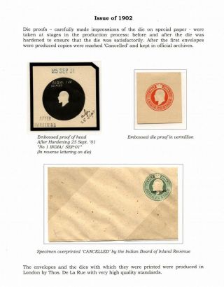 INDIA ONE-HALF ANNA ENVELOPES OF 1902-1907 – sheet 2