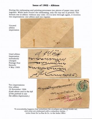 INDIA ONE-HALF ANNA ENVELOPES OF 1902-1907 – sheet 4