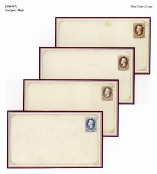 UNITED STATES 90c STATIONERY - REAY AND PLIMTON ISSUES / SOURCE MATERIAL AND USAGES – sheet 3