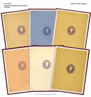 UNITED STATES 90c STATIONERY - REAY AND PLIMTON ISSUES / SOURCE MATERIAL AND USAGES – sheet 8