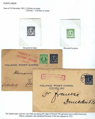 NEUSEELAND - GANZSACHEN 1876-1940 – Blatt 18