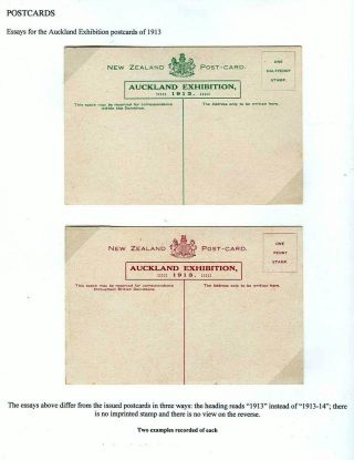 NEUSEELAND - GANZSACHEN 1876-1940 – Blatt 19