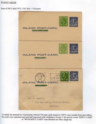 NEUSEELAND - GANZSACHEN 1876-1940 – Blatt 27