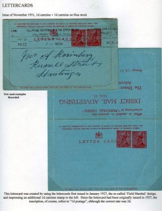 NEUSEELAND - GANZSACHEN 1876-1940 – Blatt 59