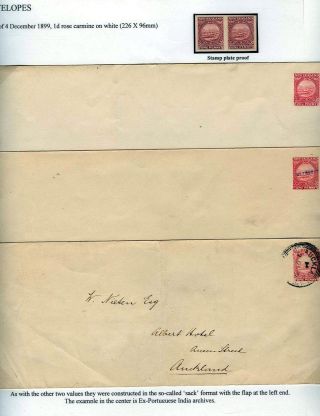 NEUSEELAND - GANZSACHEN 1876-1940 – Blatt 69