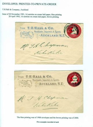 NEUSEELAND - GANZSACHEN 1876-1940 – Blatt 82
