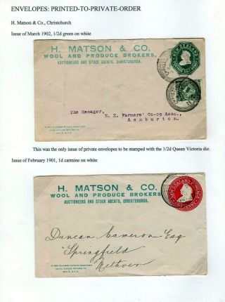 NEUSEELAND - GANZSACHEN 1876-1940 – Blatt 83