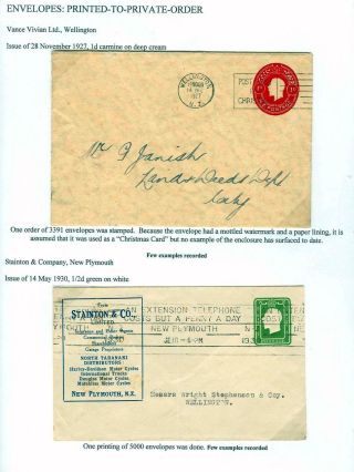 NEUSEELAND - GANZSACHEN 1876-1940 – Blatt 91