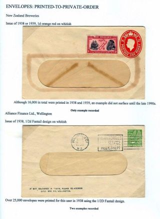 NEUSEELAND - GANZSACHEN 1876-1940 – Blatt 95