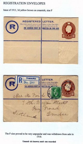 NEUSEELAND - GANZSACHEN 1876-1940 – Blatt 108