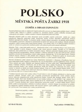 POLSKO MĚSTSKÁ POŠTA ŽARKI 1918 – list 1