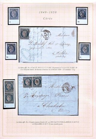 FRANCE UP TO 1875 – sheet 16