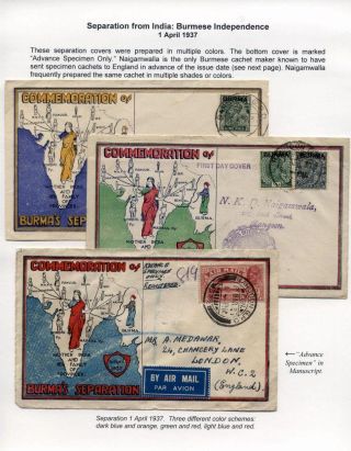 BARMA: NAIGAMWALLOVY OBÁLKY PRVNÍHO DNE 1937-1940 – list 5