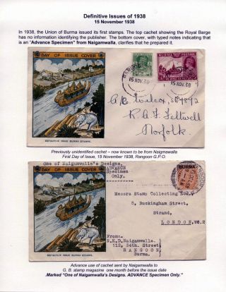 BARMA: NAIGAMWALLOVY OBÁLKY PRVNÍHO DNE 1937-1940 – list 6