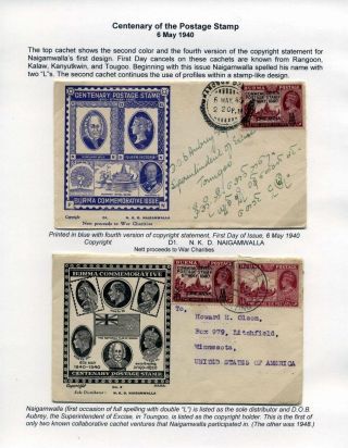 BARMA: NAIGAMWALLOVY OBÁLKY PRVNÍHO DNE 1937-1940 – list 10