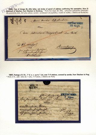 HISTORIE POŠTOVNÍ PŘEPRAVY V REGIONU DĚČÍN – list 5
