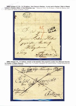 HISTORIE POŠTOVNÍ PŘEPRAVY V REGIONU DĚČÍN – list 9