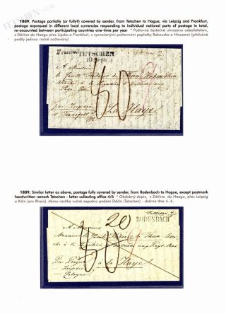 HISTORIE POŠTOVNÍ PŘEPRAVY V REGIONU DĚČÍN – list 13