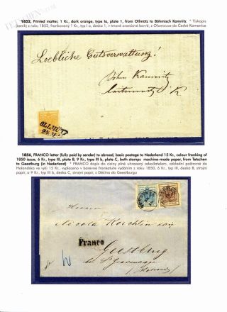 GESCHICHTE DER POSTDIENSTE IN DĚČÍN REGION – Blatt 31