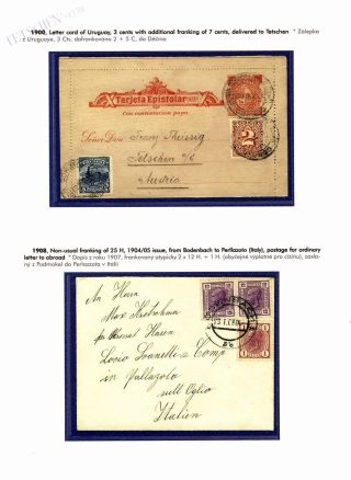 GESCHICHTE DER POSTDIENSTE IN DĚČÍN REGION – Blatt 45