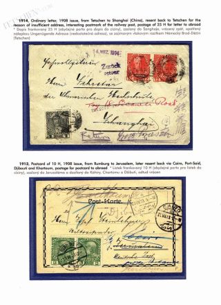 GESCHICHTE DER POSTDIENSTE IN DĚČÍN REGION – Blatt 47