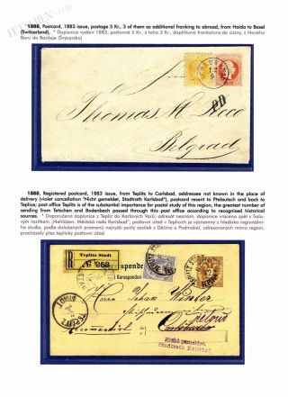 GESCHICHTE DER POSTDIENSTE IN DĚČÍN REGION – Blatt 50