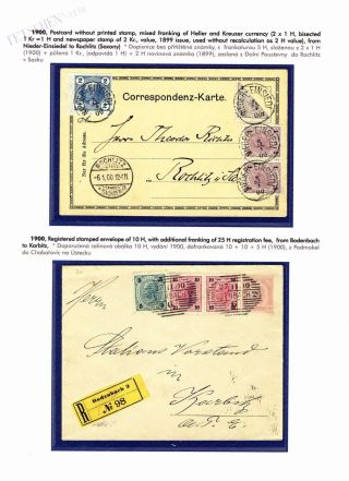 GESCHICHTE DER POSTDIENSTE IN DĚČÍN REGION – Blatt 51