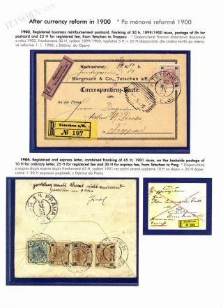 GESCHICHTE DER POSTDIENSTE IN DĚČÍN REGION – Blatt 53