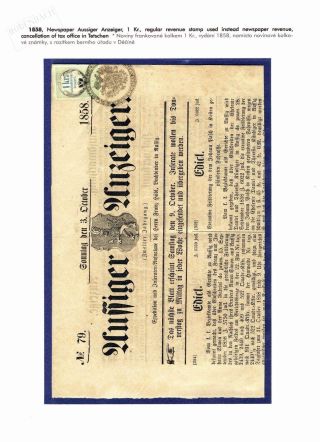GESCHICHTE DER POSTDIENSTE IN DĚČÍN REGION – Blatt 62