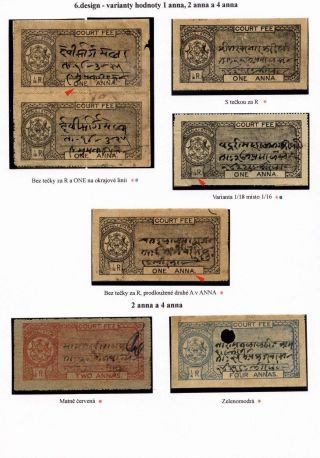 REVENUE STAMPS OF THE INDIAN PRINCELY STATE OF KARAULI – sheet 26