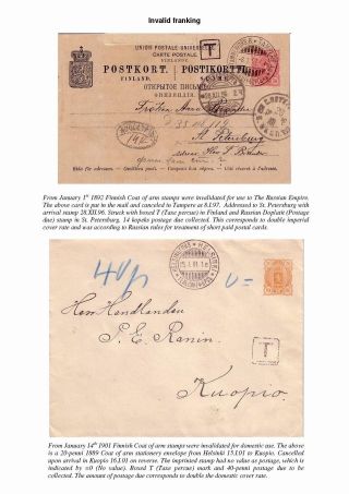 FINSKO - POŠTOVNÍ VÁLKA – list 4