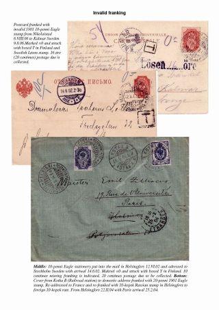 FINSKO - POŠTOVNÍ VÁLKA – list 6