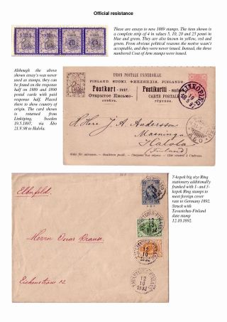FINSKO - POŠTOVNÍ VÁLKA – list 7