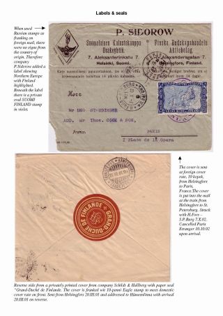 FINSKO - POŠTOVNÍ VÁLKA – list 14