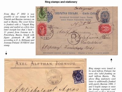 FINLAND - THE POSTAL WAR