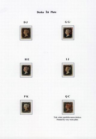 THE FIRST POSTAGE STAMP – sheet 6