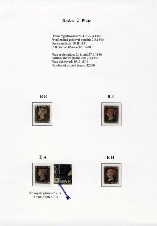 THE FIRST POSTAGE STAMP – sheet 14