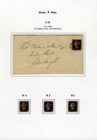 THE FIRST POSTAGE STAMP – sheet 40