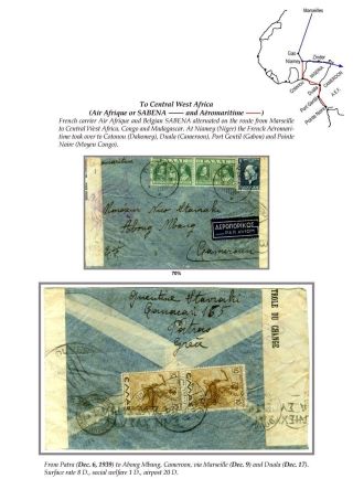 WINDE DES KRIEGES (GRIECHENLAND - FLUGPOST 1939-1940) – Blatt 8
