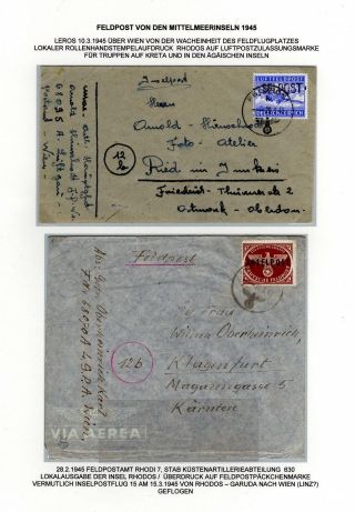 POSTGESCHICHTE VON ÖSTERREICH 1945-1955: ENTWICKLUNG DER POST VOM ENDE DER OSTMARK BIS ZUM STAATSVERTRAG 1955 – Blatt 3