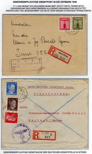 POSTGESCHICHTE VON ÖSTERREICH 1945-1955: ENTWICKLUNG DER POST VOM ENDE DER OSTMARK BIS ZUM STAATSVERTRAG 1955 – Blatt 5